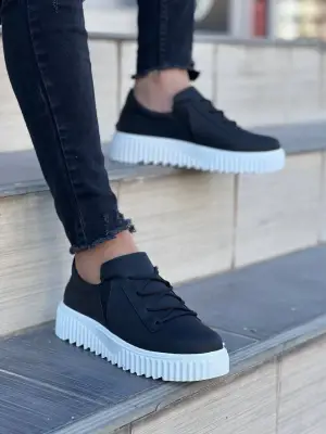 Modern Cilt Ayakkabı Taban Detaylı Bağcık Erkek