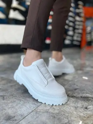 BR-703 Benorra Beyaz Lastikli Günlük Erkek Ayakkabı