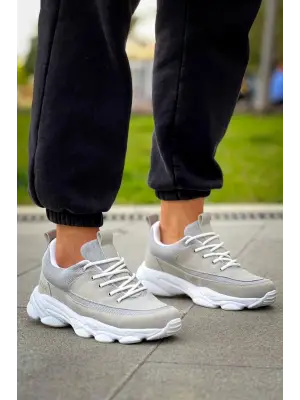 Şık Yüksek Taban Bağcıklı Erkek Ayakkabı