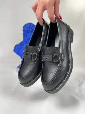 BR-804 Benorra Kömür Cilt Günlük Kadın Babet