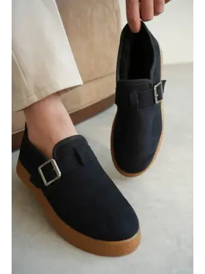 Trend Kürklü Erkek Ayakkabı