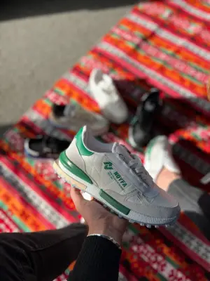 Trend Yeşil Detaylı Erkek Ayakkabı