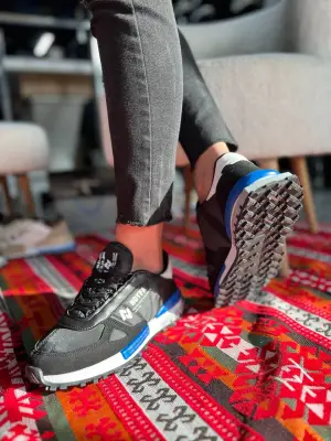 Modern Mavi Detaylı Erkek Ayakkabı