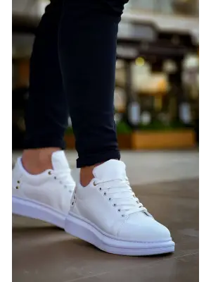 Cilt Beyaz Günlük Erkek Ayakkabı