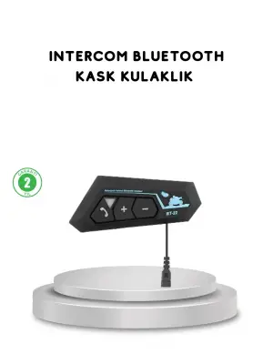 Bt22 Kask Bluetooth Kulaklık 5.0 Gürültü Engelleyici Ve Eller Serbest Kullanım