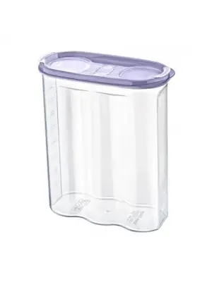 Omarı Pratik ve Kapasiteli Ölçekli Kuru Gıda Saklama Kutusu 2,4 Litre