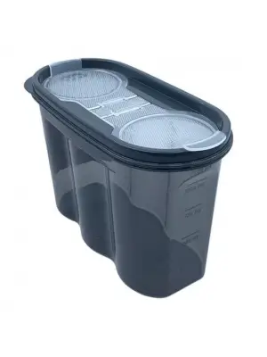 Omarı Pratik ve Kullanışlı Ölçekli Erzak Saklama Kabı - 1,2 Litre