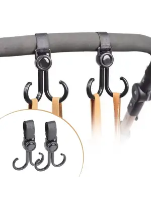 Omarı Çift Fonksiyonlu Bebek Arabası ve Bisiklet Eşya Taşıma Kanca