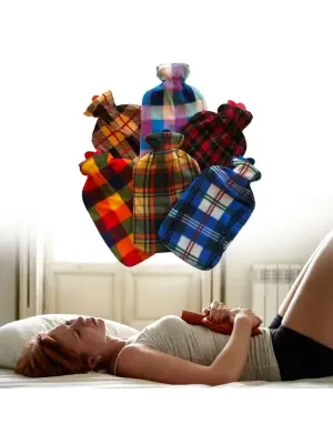 Omarı Sıcak Su Torbası 2 Litre Polar Kılıfıyla