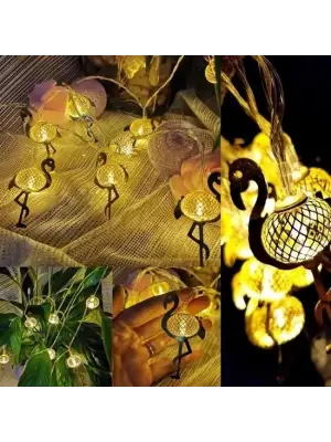 Omarı İnce Tel Pilli Led Işık Zinciri - Parti Aydınlatma