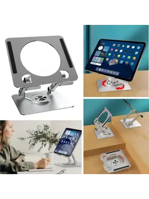 Omarı Derece Dönebilen Yükseltilmiş Tablet Standı