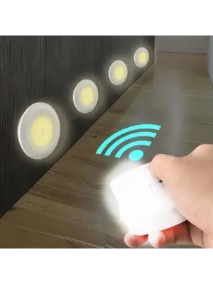 Omarı 3lü Uzaktan Kumandalı Kablosuz Led Spot Lambalar