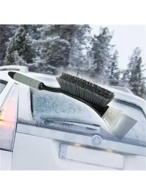 Omarı Araç Camı Kar Temizleme Fırçası ve Kazıyıcı