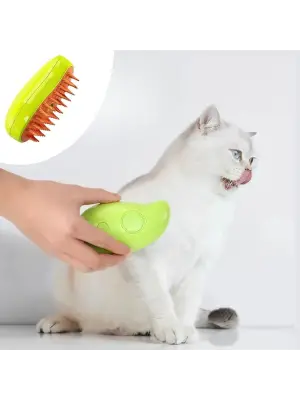 Omarı Yumuşak Silikon Uçlu Tüy Tarama Fırçası