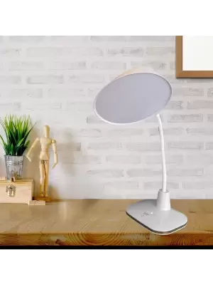 BUFFER® Dokunmatik 3 Farklı Büyük LED Işıklı Çalışma Masası Üstü Kıvrılabilir Başlıklı Lamba