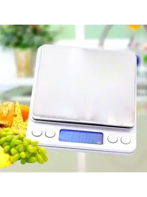 Omarı Dijital Hassas Kantar Mutfak Tartısı - 3 kg Kapasiteli