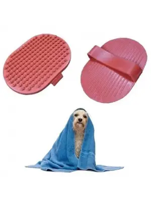 Omarı Yumuşak Dokunuşlu Evcil Hayvan Bakım Fırçası