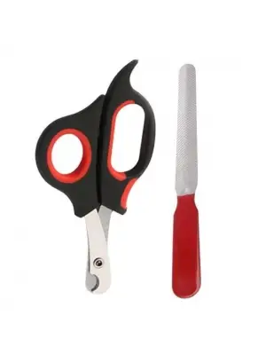 Omarı Evcil Hayvan Tırnak Bakım Seti - Profesyonel Pati Bakımı İçin Kaymaz Saplı