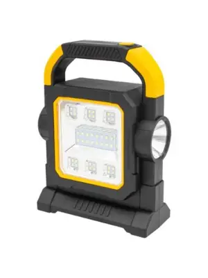 Omarı Taşınabilir Solar LED Çalışma Işığı | USB Çıkışlı Projektör Lamba