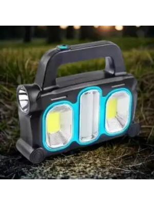 Omarı Güneş Enerjili Taşınabilir Çalışma Lambası – Powerbank Özellikli