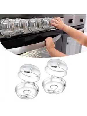 Omarı Isıya Dayanıklı Ocak Düğme Koruyucusu - Emniyet Düzeneği