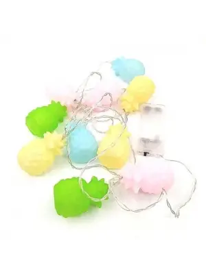 Omarı Dekoratif Karışık Renk Ananas Işık Zinciri