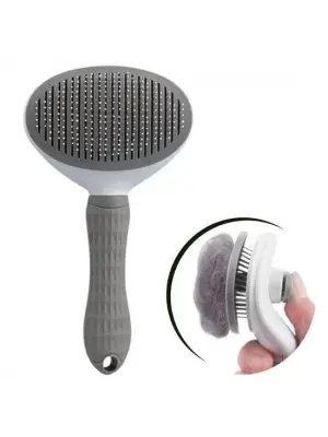 Omarı Kendini Temizleyebilen Ergonomik Rahat Tüy Toplayıcı Tarağı