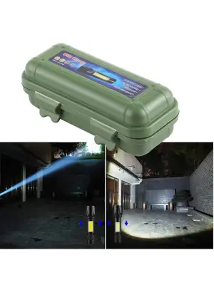 Omarı Taşınabilir LED Kamp ve Acil Durum El Lambası