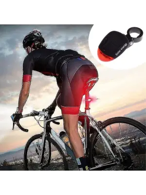 Omarı Güneş Enerjili Bisiklet Kuyruk Lambası