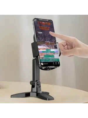 Omarı Derece Dönebilen Masaüstü Telefon Standı