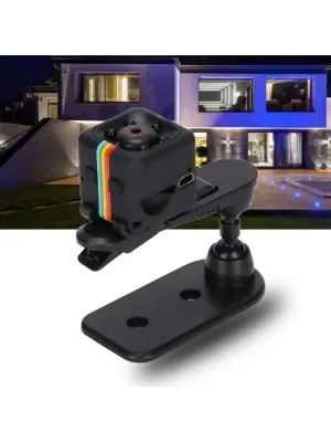 Omarı Mini Boy Küp Tipi Gece Görüşlü Güvenlik Kamerası