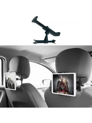 Omarı Ayarlanabilir Derece Dönebilen Oto Koltuk Telefon Tutucu
