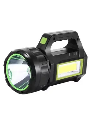 Omarı Taşınabilir USB Şarjlı LED El Feneri - Acil Durum Lambası & COB Işıklı