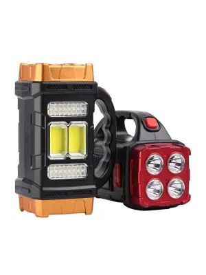 Omarı Taşınabilir Solar ve USB Şarjlı Çalışma Işığı - Su Geçirmez LED El Feneri