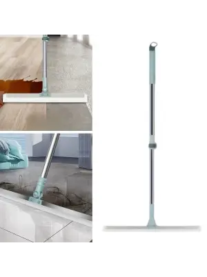 Omarı Teleskopik Oynar Başlıklı Cam ve Zemin Silme Aparatı