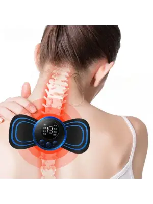 BUFFER® Titreşimli USB Şarj Aletli Mini Elektrikli Kelebek Masaj Aleti