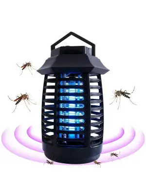 Omarı UV Mor Işıklı Sinek Öldürücü - Asma Saplı Ledli Sinek Makinası
