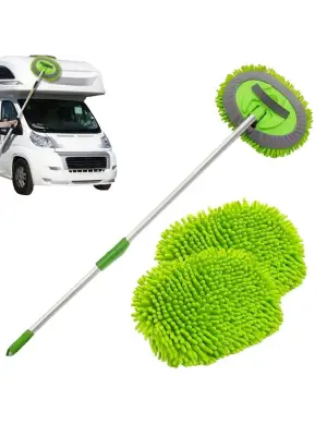 BUFFER® Yedek Mikrofiber Bezli Oto Yıkama Mop Seti