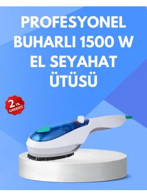 Buharlı Pratik Ütü Seyahat Tipi Kırışıklık Giderici