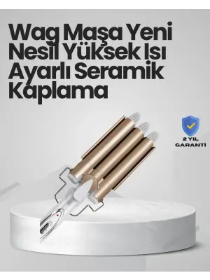 Bukle Saç Maşası – Kolay Kullanım, Sağlıklı Bukleler Yüksek Isılı