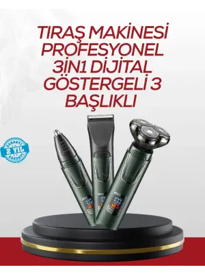 Burun, Sakal Ve Saç İçin Erkek Tıraş Cihazı