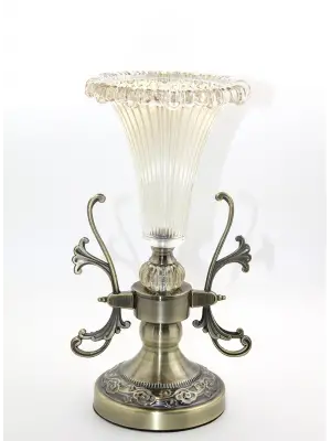 Cam Şamdan Tekli Model 1