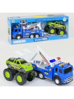 Omarı Sesli ve Işıklı Çekici Kamyon Modeli