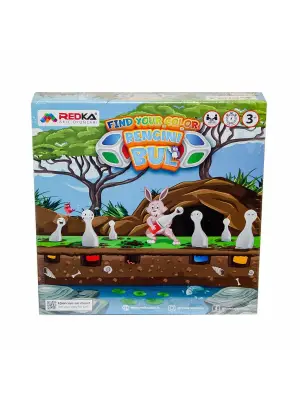 Omarı Parlıyan Kırmızı Puzzle Oyuncağı