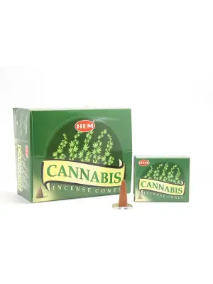 Cannabis Aromalı Konik Tütsü