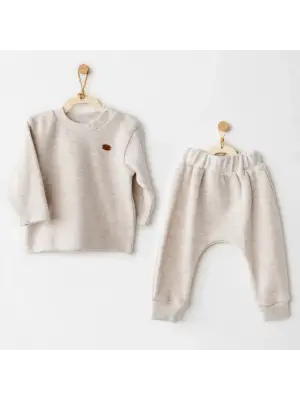 Casual 2li Takım Beige