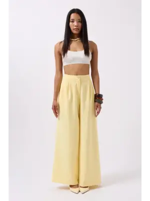 Casual Yüksek Bel Pantolon