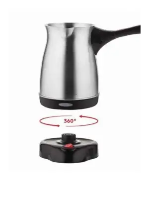 Çelik Kahve Makinesi Cezve 800 Watt Paslanmaz Çelik Türk Kahvesi Makinesi