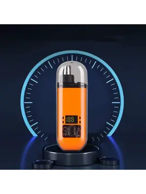 Cep Çakmak Model Usb Şarjlı Burun Kulak Yanak Kıl Tüy Temizleme Makinesi