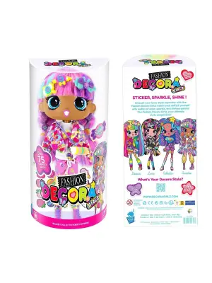 CEP D1001 Decora Girlz 28 cm Büyük Moda Bebek - Asorti